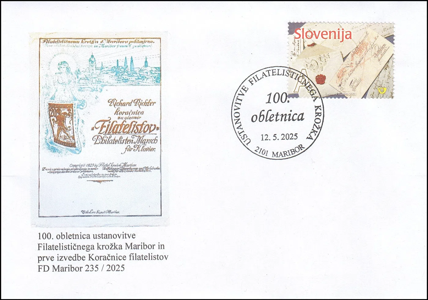 100. OBLETNICA USTANOVITVE FILATELISTIČNEGA KROŽKA